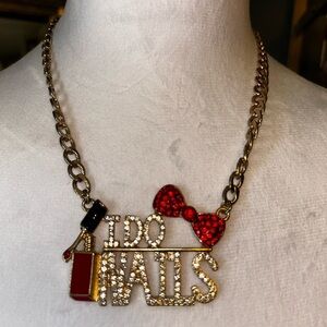 NWOT I Do Nails fashion necklace